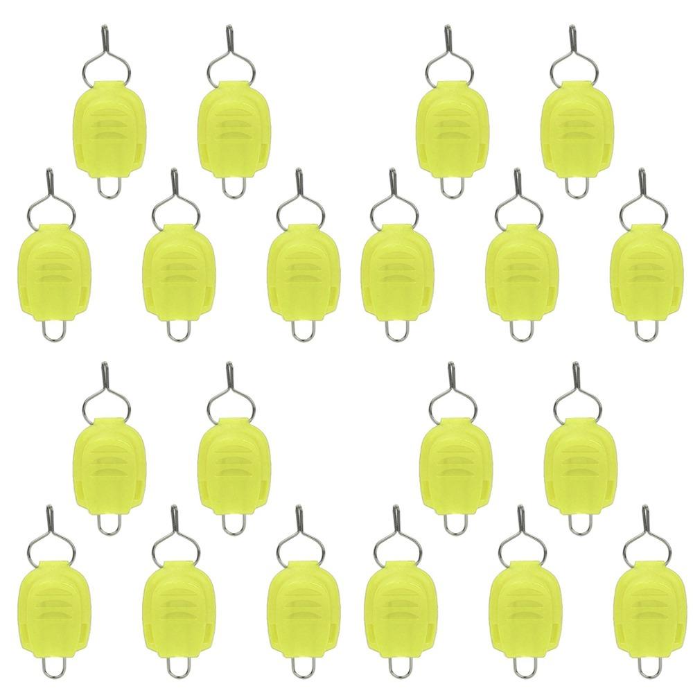 20PCS Lightweight Fishing Line Stopper 3.3*1.4cm Fishing Line Holder  for Baitcasting Reel