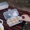 Plastic Eggs Storage Box Shockproof Holder Box Eggs Tray Carriages Dispenser Box