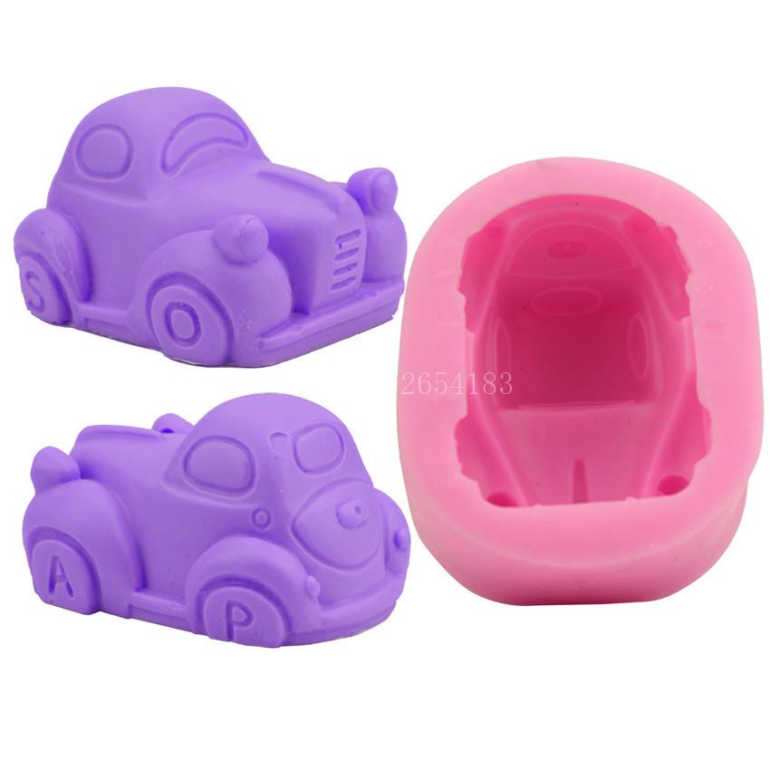 Car Silicone Mold for Baking, Cake Decoration, Jelly & Pudding