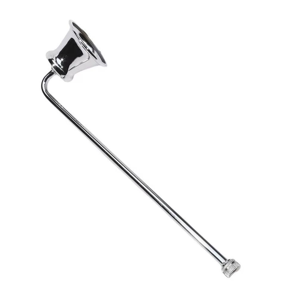 

18cm Handle Candle Snuffer Bell-shape Wick Cover Luxury Fire Extinguisher SPA Hotel