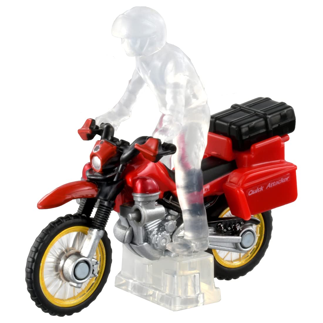 

Takara Tomy Tomica No. 40 Firefighting Motorcycle Quick Attacker (Blister Packaging) Miniature Car Toy for Ages 3 and Up