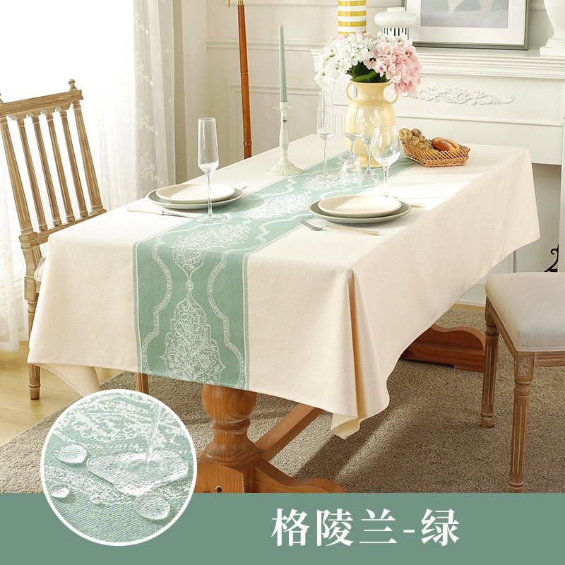 Nordic Thick Tablecloth Waterproof Oilproof Heat Resistant Square Table Cloth Home Decor