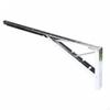 Spring Loaded Shelf Support Bracket SpaceSaving Reinforced Folding Heavy Duty Triangle