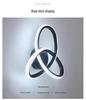 Nordic Minimalist Ceiling Light for Entryway or Corridor