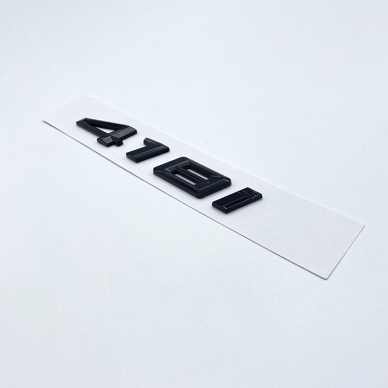 AAXK1 3D Chrome Black 418i 420i 428i 430i 435i 440i Letters Numbers Emblem Sticker Car Trunk Badge F32 F33 F33 F36 G22 G23 Accessories