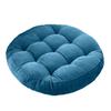 Stress Relief Hip Support Pillow Round Corduroy Chair Cushion, 16.5 Inch Ultra Soft Seat Pad, Plump Bread Style Cushion Washable for Floor Reading