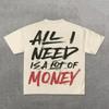 Ins Streetwear Y2k T Shirt Unisexs Harajuku Hip Hop Graphic Print Casual Cotton Round Neck Tshirt Unisex Gothic Short Sleeve Tops