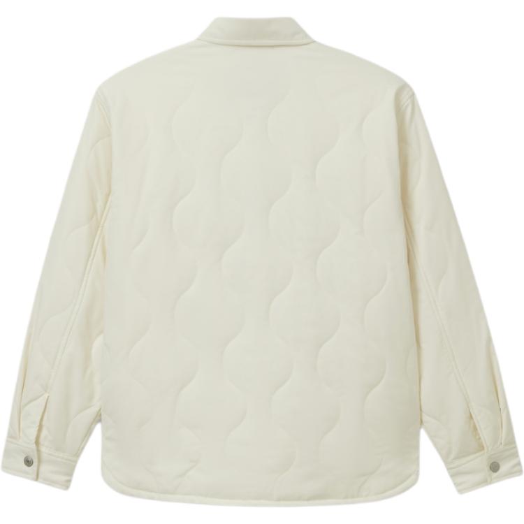 Levis Minimalist Comfortable Casual Long Sleeve Jacket Unisex Jacket White 002HE-0001