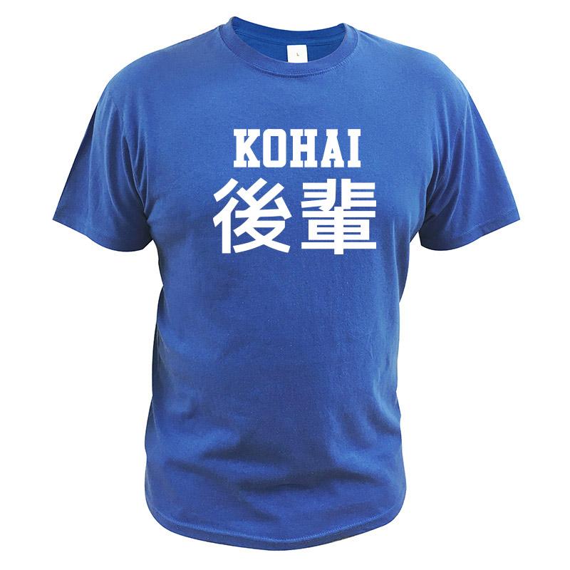 Kohai T Shirt Harajuku Hipster Men Women Short Sleeve 100 Cotton Sprint Summer Tshirt Eu Size