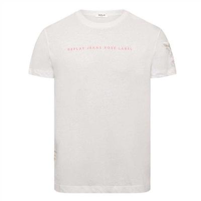 Replay Womens/Ladies Label Cotton T-Shirt