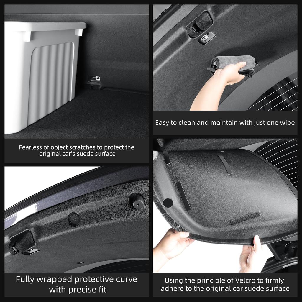 Trunk Tailgate Mat for Tesla Model Y Juniper 2026 2025 Trunk Protector Pad All Weather Door Liner Anti-dirty Model Y Accessories