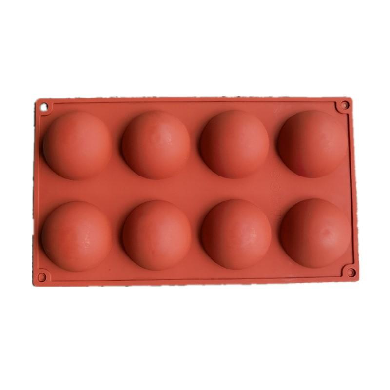 3D Kugel Rund Halbkugel Silikonform Für Diy Backen Pudding Mousse Schokolade Umweltfreundliche Kuchenform Küchenzubehör Werkzeuge