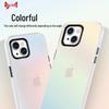 Anti-Drop Gradient Frosted Silicone iPhone Case