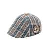 Stylish Unisex Plaid Beret for Infants & Toddlers - Versatile Korean Spring Hat 2026