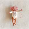 Frühlings-Neugeborenen Baby Junge und Mädchen Baby Strampler