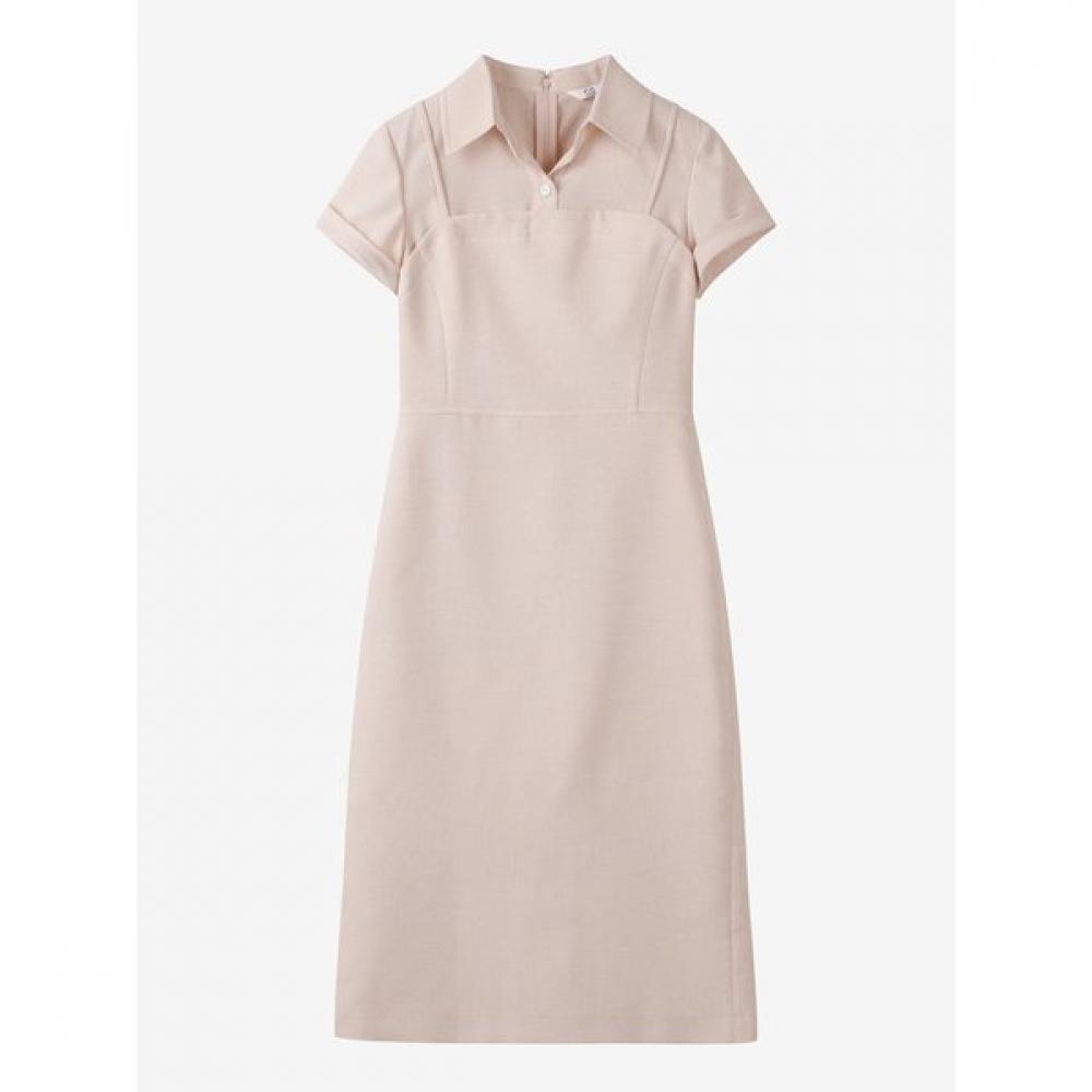 Cc Collect. Layered Design Shirt Dress C262mse044