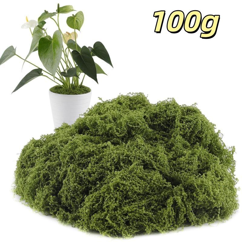 1 ks 30/50/100/300 g Pohádková zahrada Svatba Večírek Květinová výplň Umělý mech Krajina Dekorativní Falešný konzervovaný mech Domácí dekorace