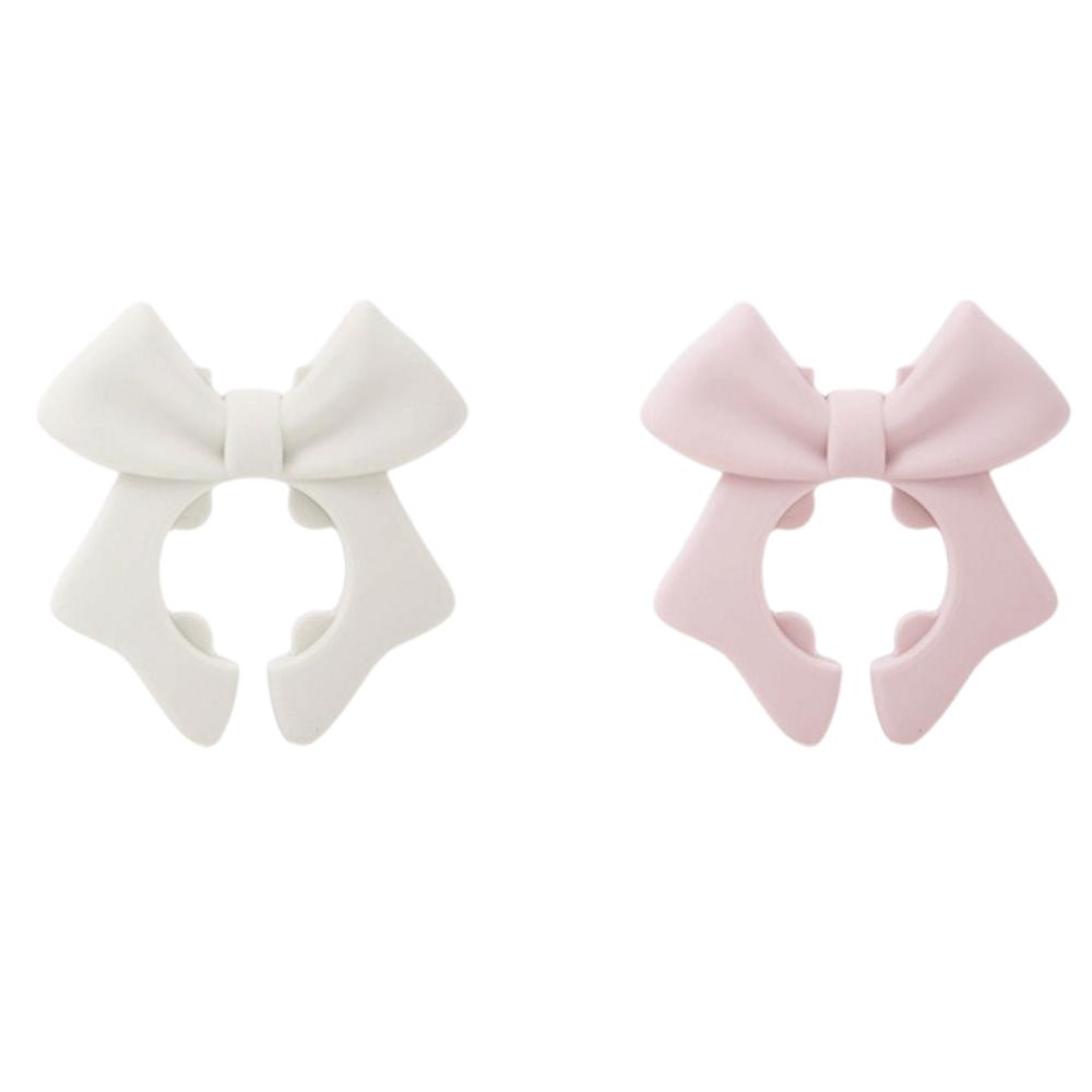 5pcs Anti-Overflow Bow Spatula Holder Heat Resistant Spatula Protective Rack  Cooking Station