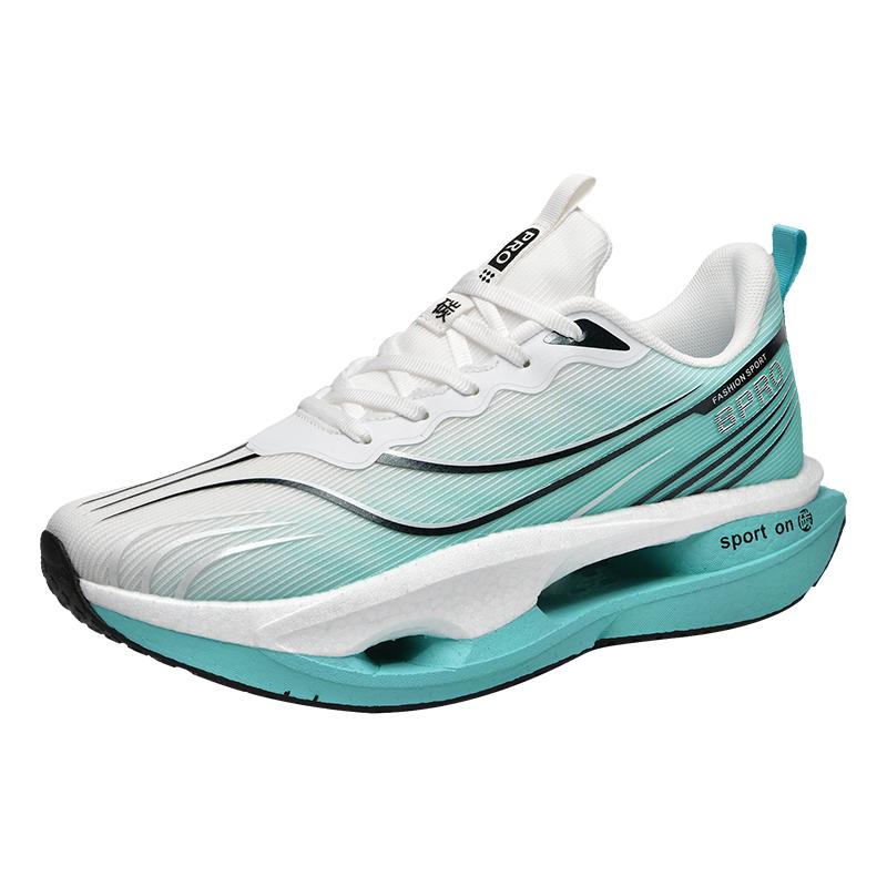 Men's casual sports shoes fashion comfortable breathable four season versatile outdoor thick sole fashion running leisure sports