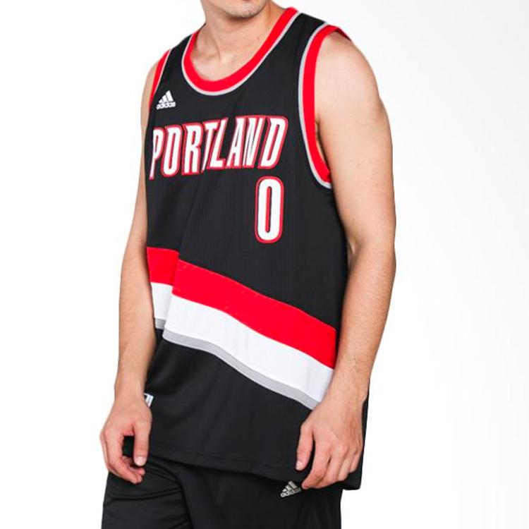 Adidas Lillard Fan Edition Jersey Men jerseys Black A46238