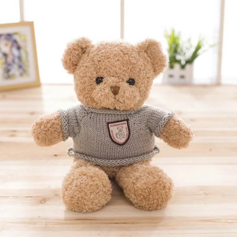 Teddy Bear Doll Plush Teddy Bear Hug Bear Rag Doll Girl Wedding Birthday Gift Female Throw Pillow