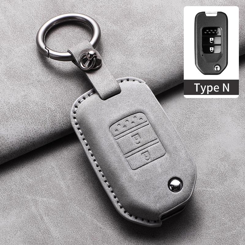 For Honda Accord Civic City Fit HR-V XR-V Folding Flip 2/3 Buttons Car Remote Key Case Cover Protection Shell Keychain Accessori