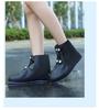 Women's Waterproof Non-Slip Silicone Rain Boots - Reusable, Rainproof, Wear-Resistant, Thickened Overshoes for Adults