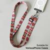 Adjustable Mobile Phone Lanyard Crossbody Neck Strap Hanging Cord Key Anti Loss Rope With Gasket Universal For All Phone Case