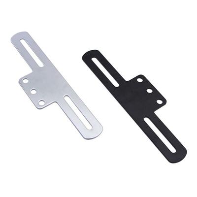 License Plate Mounting Bracket for Motorcycle Rear Plate Replacement, Metal Support Part for Electric Bike, 1 Piece