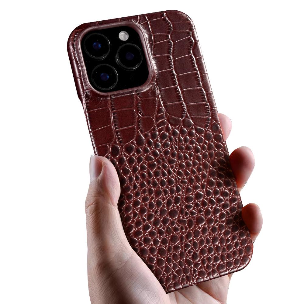 Per Custodia Magsafe per iPhone 15 16 Pro Max Promax 16Pro 15Pro Pelle Bovina Naturale Protezione Magnetica Lussuosa Cover Posteriore per Telefono