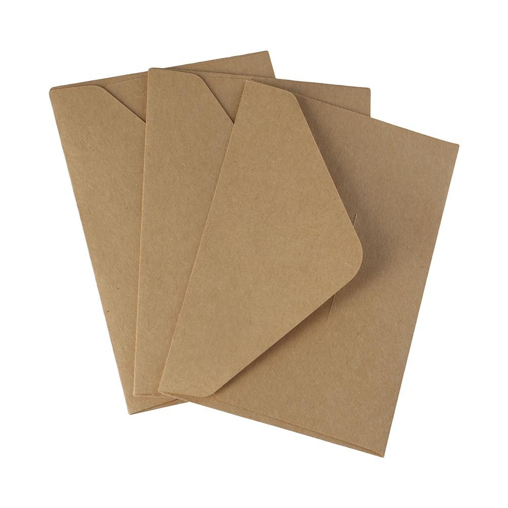 Greeting Card Cover Card Holder Small Paper Envelope Window Envelope Kraft Blank Envelope