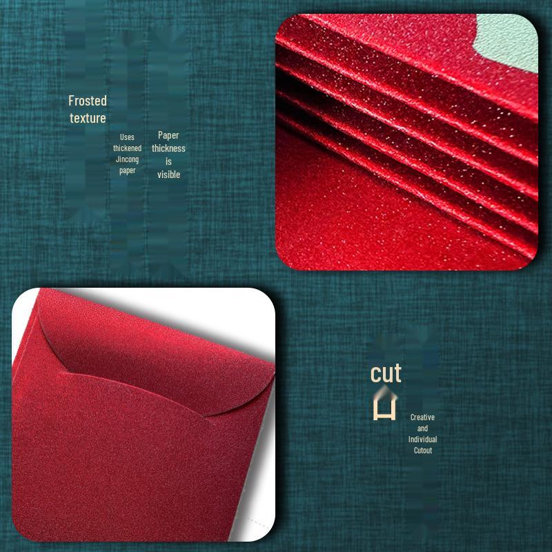 Creative Year-End Bonus Bag: Red Envelope for Company Annual Meet and Chinese New Year