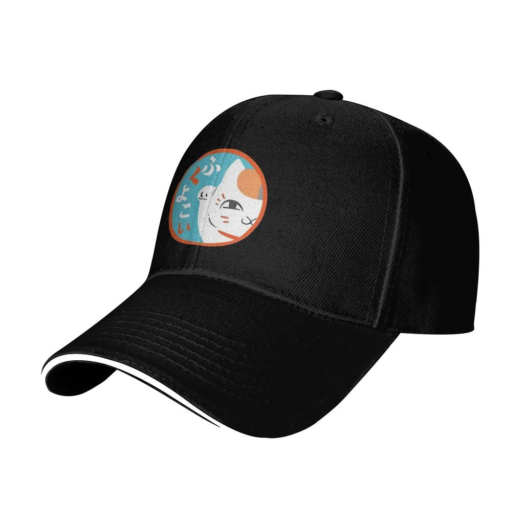 Natsume's Book of Friends Madara Sandwich Caps Men Women Fitted Baseball Caps Nyanko Sensei High Quality All seasons Hat Adult