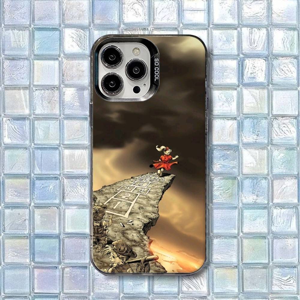 

K-Korn Metal Rock Band Phone Case For iPhone 16,15,14,13,12,11,8,7,Pro,Max,Plus,Mini,XS,SE Shockproof Matte Cover iphone14plus