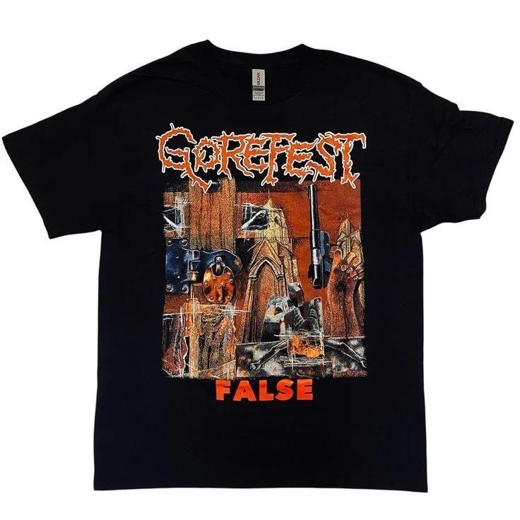 Gorefest False Tee Shirt Unisex Cotton Full Size S-4XL SG581 S