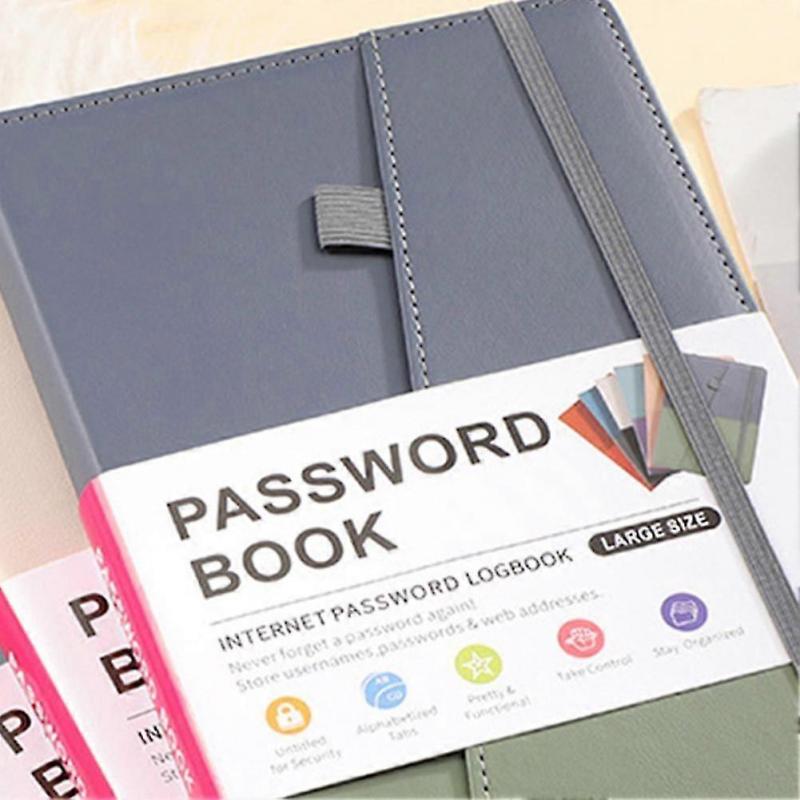 Password Keeper Book with Alphabetical Tabs for Seniors, Password Notebook for Internet Website Address Log in Detail,B