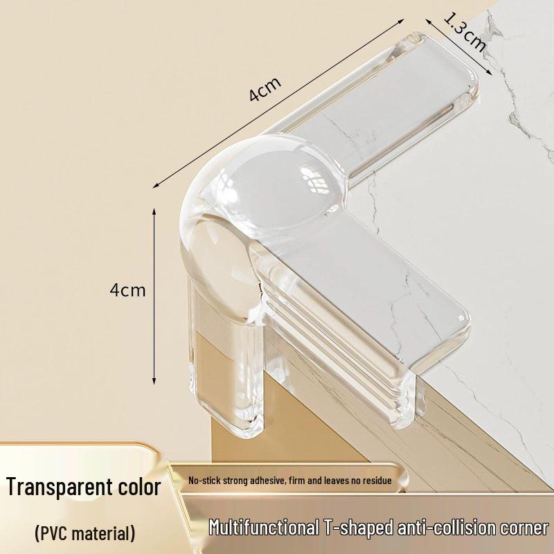 Silikon Baby-Sicherheits-Eckenschutz - Weicher Anti-Kollisions-Kantenschutz für Tische und Möbel.