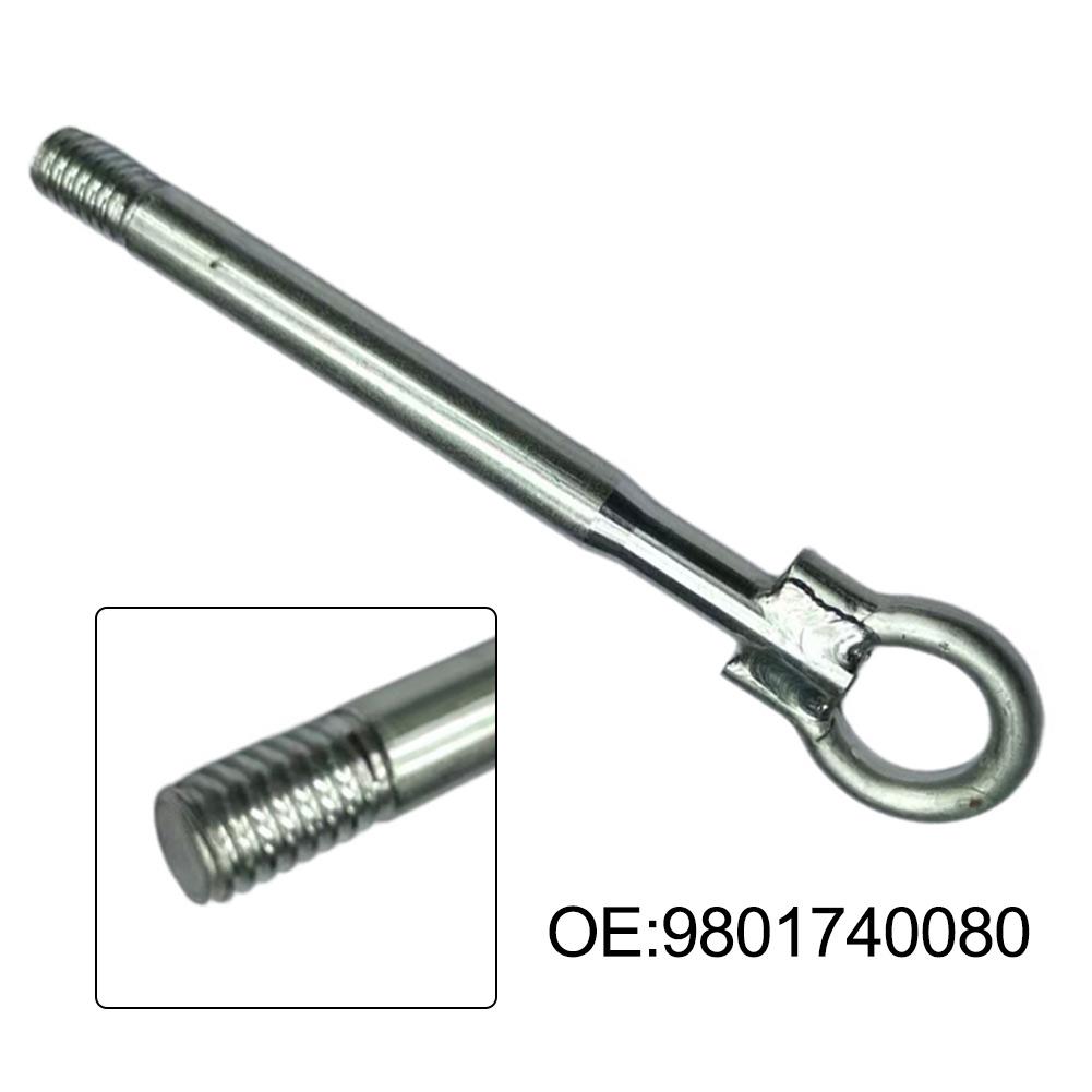 Roadside Assistance Tow Hook Front Recovery Towing Eye Metal Construction Bolt-on Installation Quick Install Factory Fit
