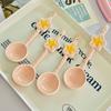 Star Ceramic Spoon Pink Magical Girl Heart Dessert Coffee Spoon Cartoon Rice Spoon