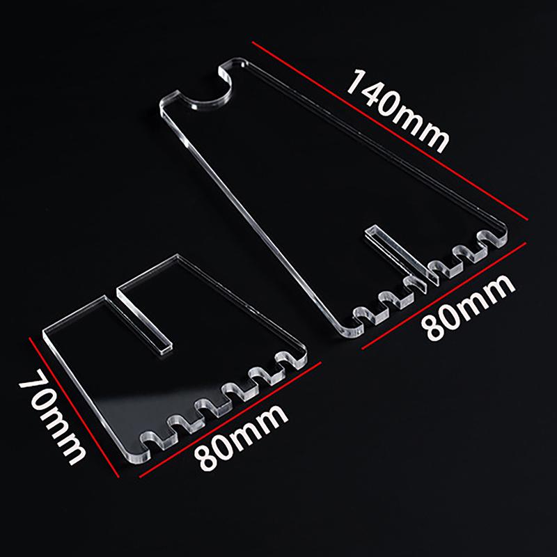 Transparent Acrylic Bike Kickstand Portable Foot Support For Mountain Road Bike Kickstand Non-Slip Bike Stand Cycling Parts