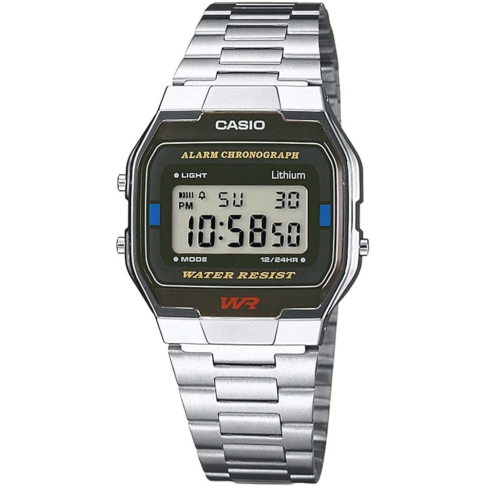

CaSio A163wa 1qeS [] [CaSio] Цифровые наручные часы Vintage SerieS Мужские S Женские Детские Серебряные OverSeaS