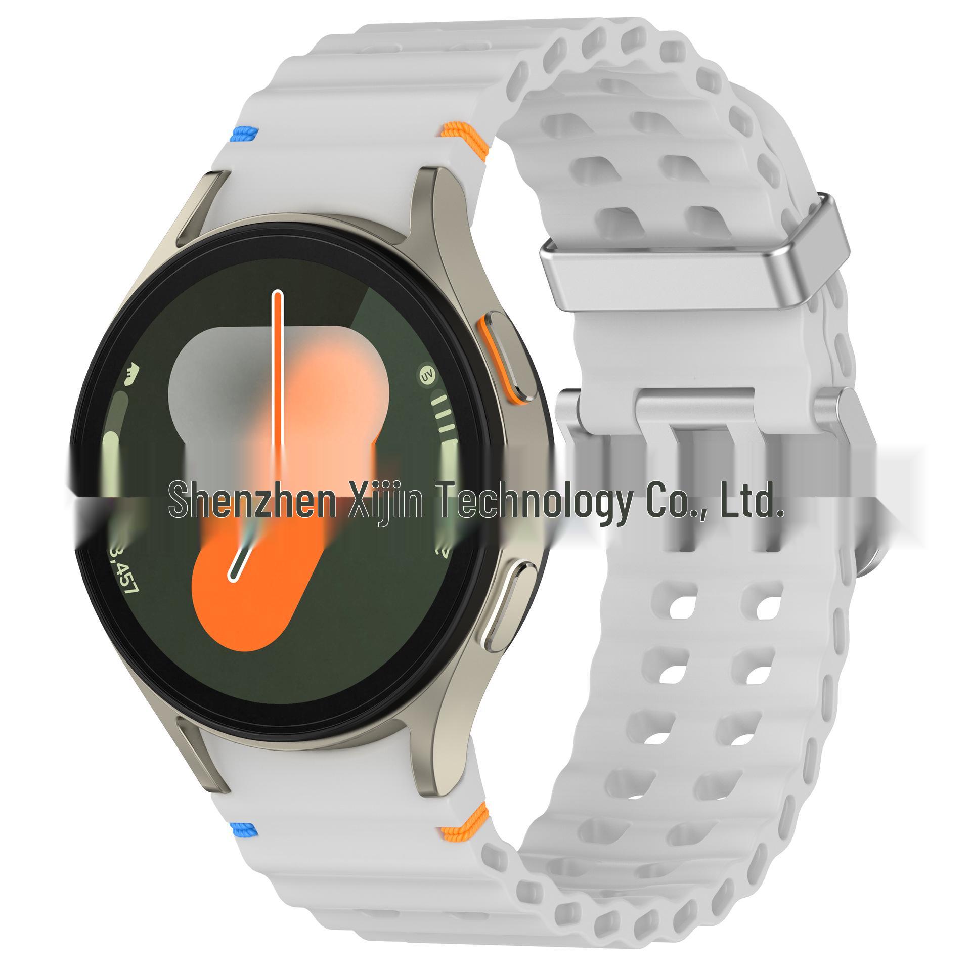 

Wave Stitch Ocean Strap for Samsung Watch7 & Watch7654 Samsung Watch7/6/5/4 Ocean Strap