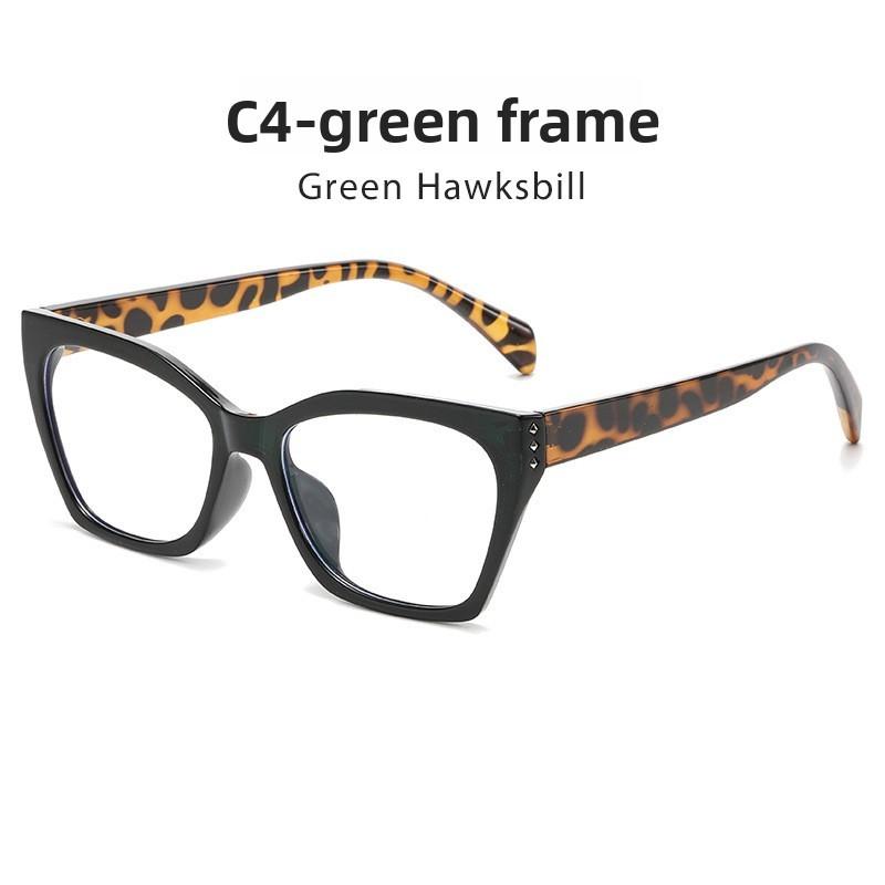 Vintage Cat Eye Blue Light Blocking Glasses For Women With Pc Lenses And Fashionable Geometric Frame
