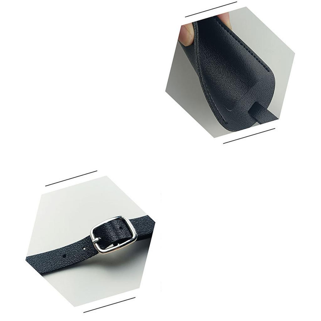 PU Leather Luggage Tag Light Soft Travel Accessories Travel Luggage Tag Boarding Pass Suitcase Tag