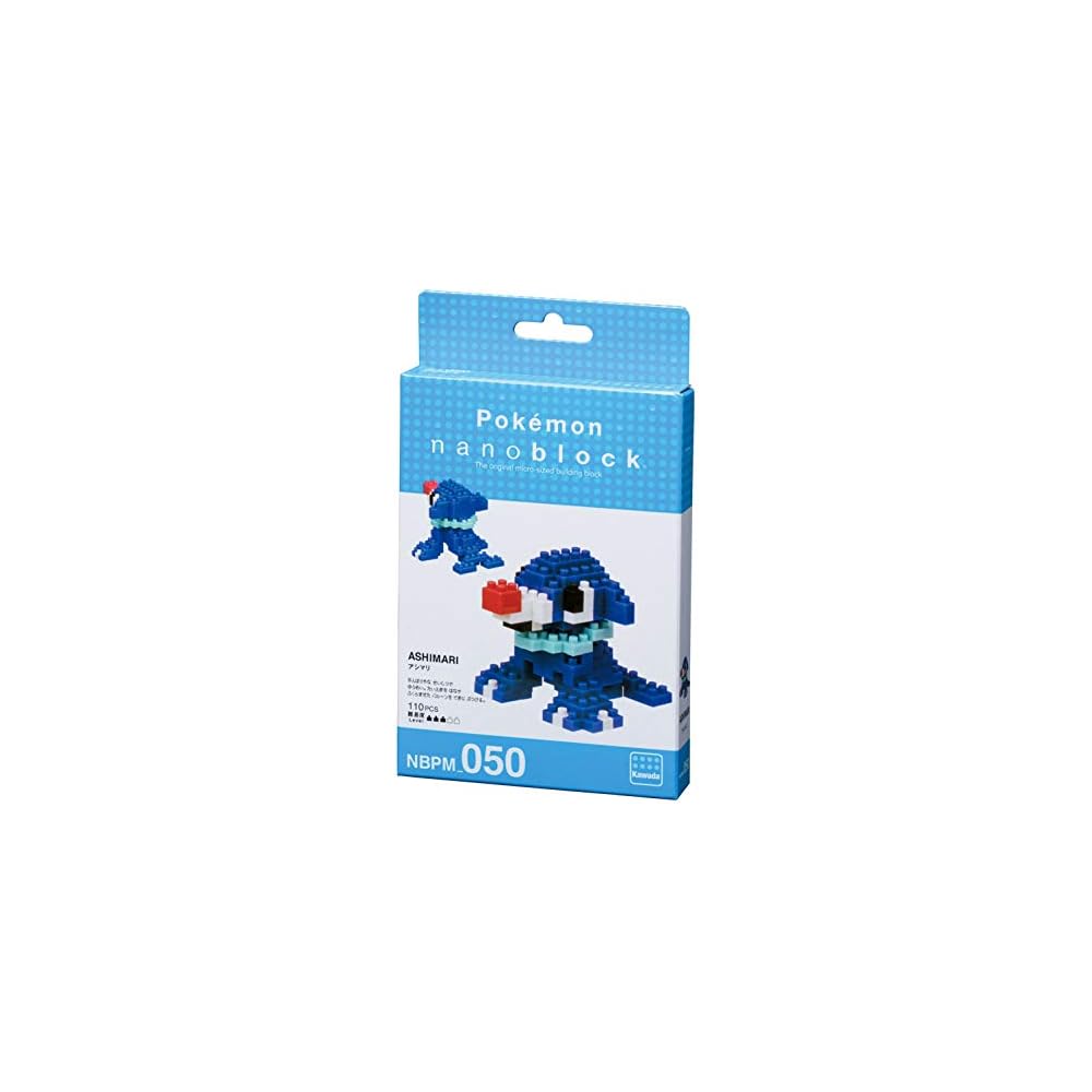 Kawada Nano Block Pocket Monster Ashimari Building Set 150 Pieces Educational Toy