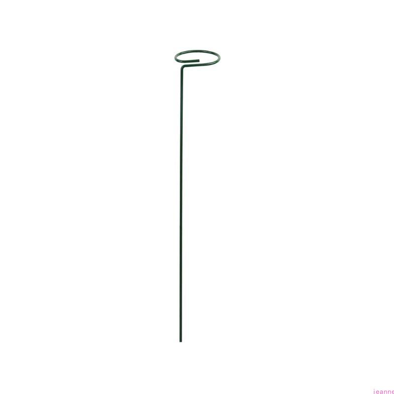 Garden Support Stake Ring Metal Garden Plant Supports Single Stem Shrub Holder