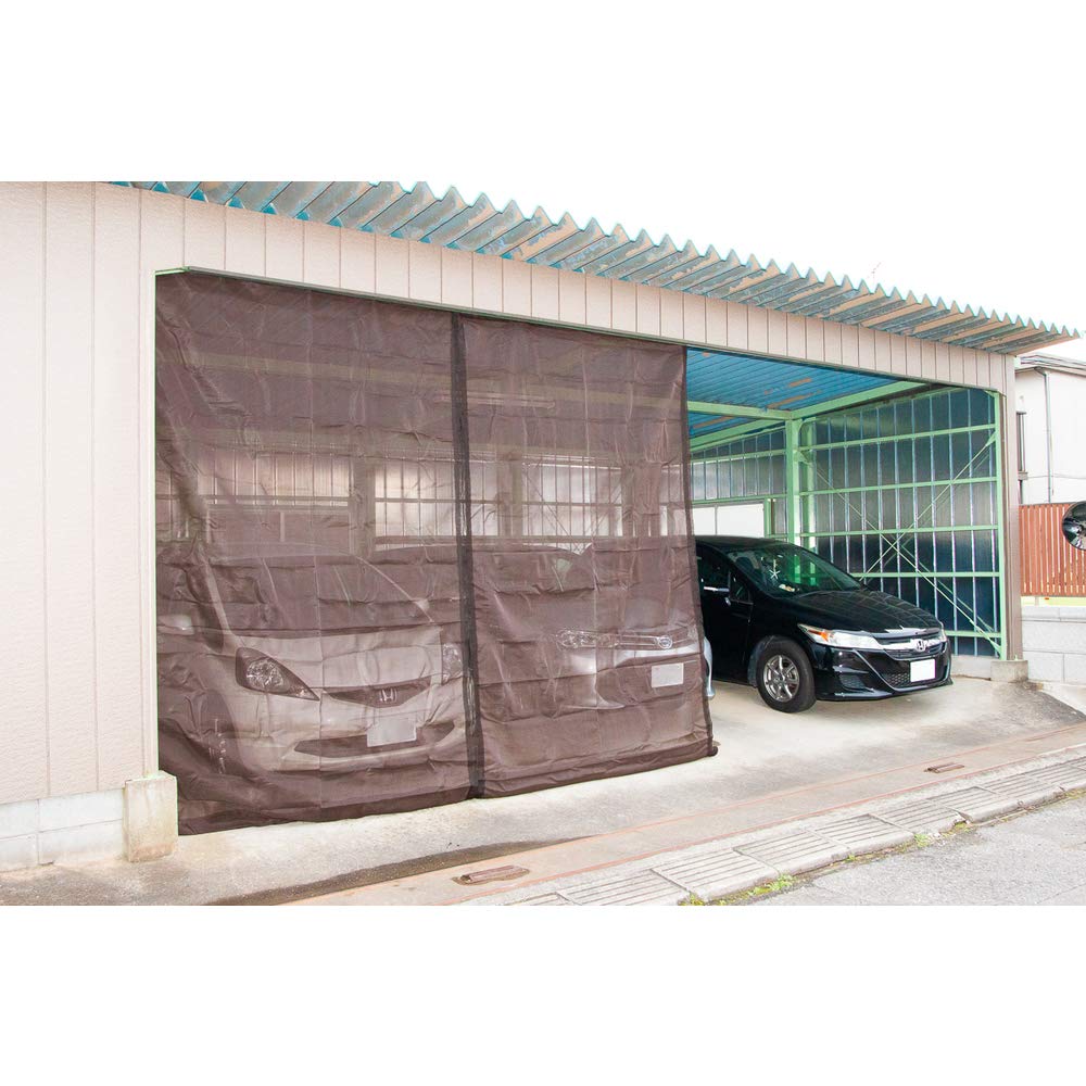 TRUSCO Landscape Protection Windbreak 2mm 2m Wide x 5m WN225 Netting, Mesh, Long, Brown,