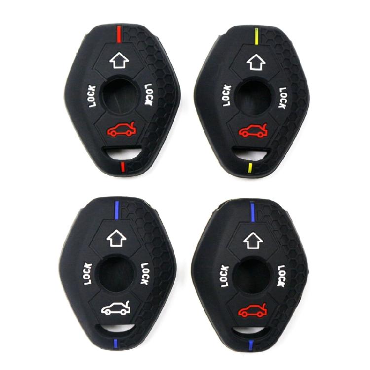 Scratchproof Protective Shell Full Protection Key Fob Case Cover Waterproof Remote Key Cover Silicone Key Case for E46