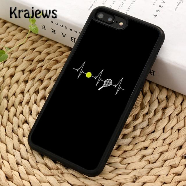Krajews Tennis Ball Sport Soft Phone Case Cover For iPhone 14 5 6s 7 8 plus X XR XS 11 12 13 pro max Samsung Galaxy S21 S22ultra