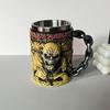 Iron Maiden Band Peripheral Model Cup Iron Maiden Band 50th Anniversary 3D Mug Peripheral Gift Model Ornaments